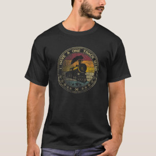 Jag har en spårhållare Tåg-motormodell R T Shirt