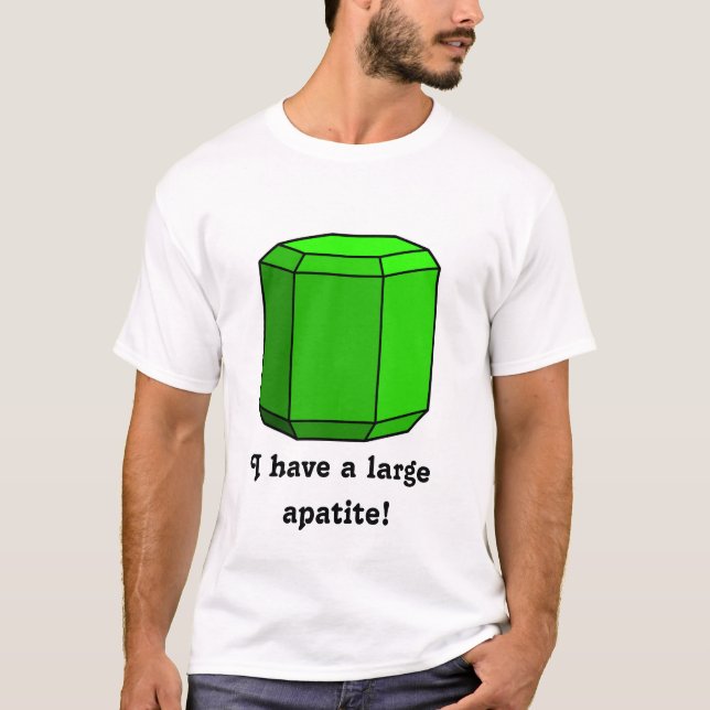 Jag har en stor apatit! t-shirt (Framsida)