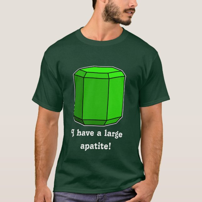Jag har en stor apatit! t-shirt (Framsida)