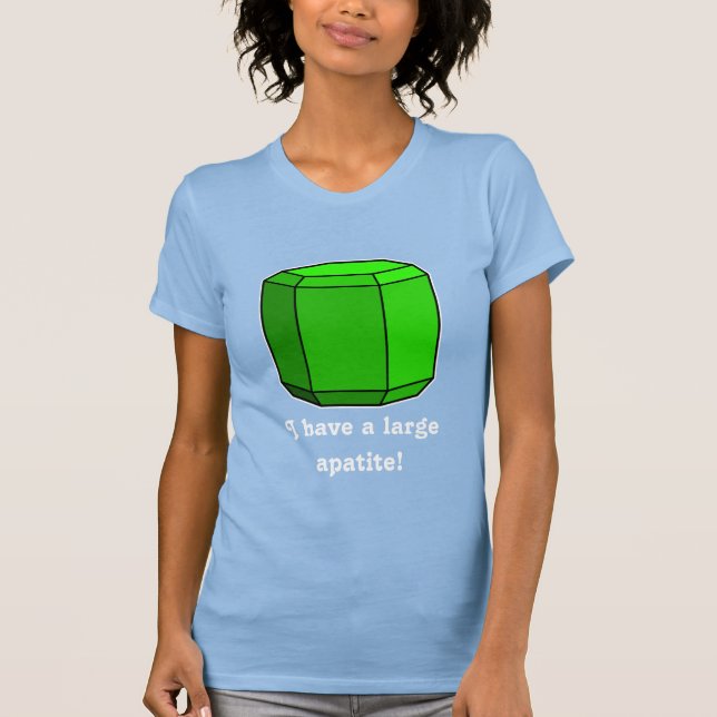 Jag har en stor apatit! tee shirt (Framsida)
