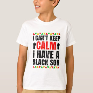 Jag har en svart son-gåva till Black Mamma Pappa T Shirt