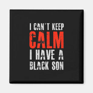 Jag har en svart son-gåva till Frican Mamma Pappa Magnet