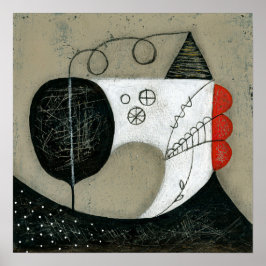 Jag har en syskonkonst i Maskin som Poster väggkon