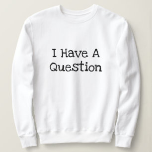 Jag har en textmall för frågor t shirt