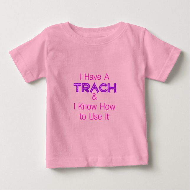 Jag har en trakeostomi t shirt (Framsida)