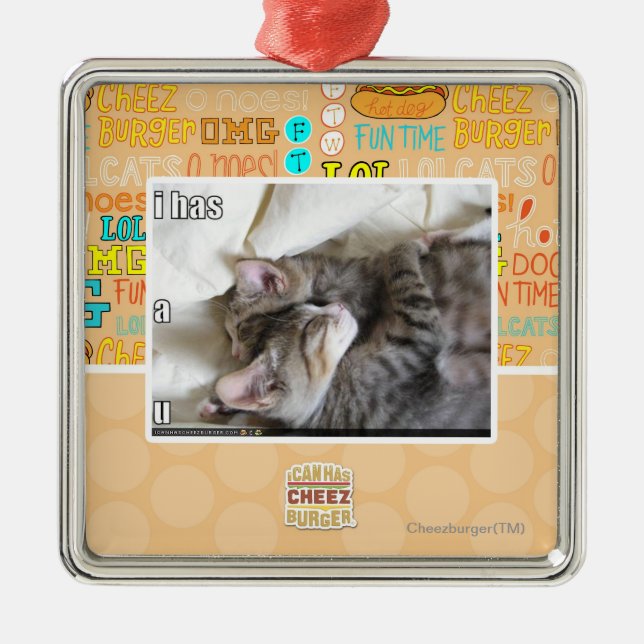 Jag har en u julgransprydnad metall (Framsidan)