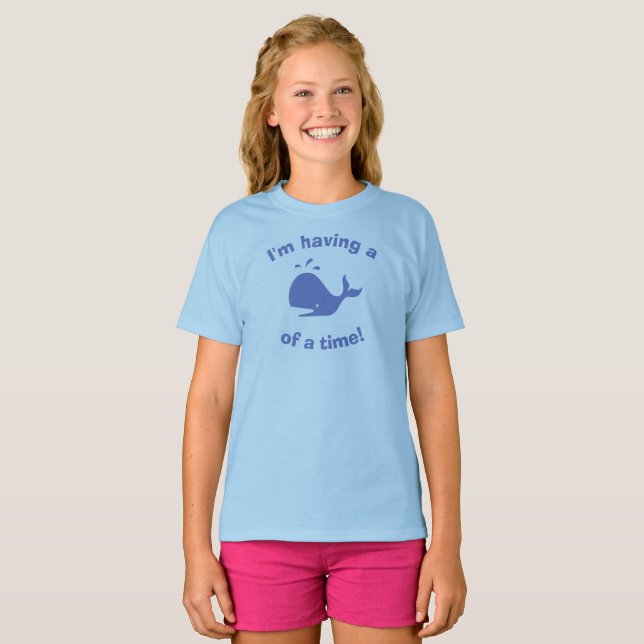 Jag har en val av tid! t-shirt (Hel framsida)