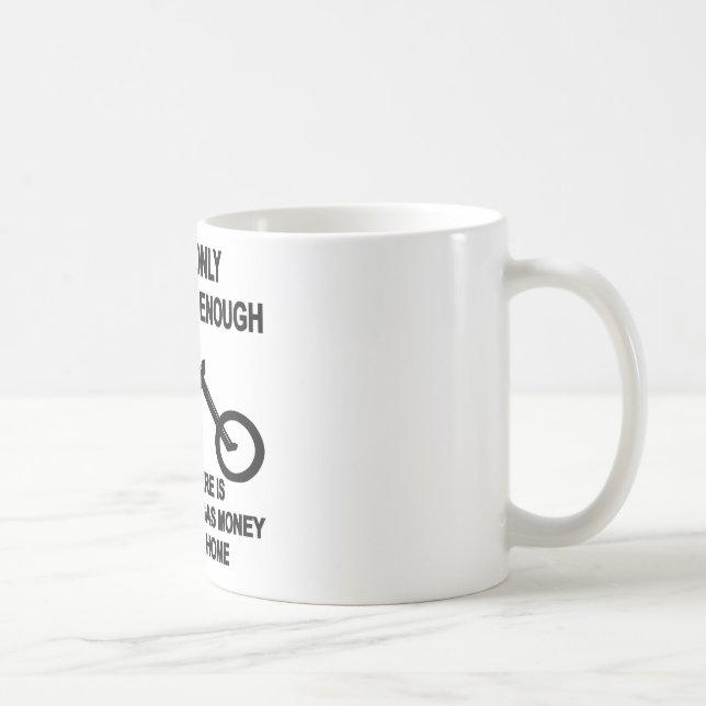 Jag har endast ridit långt nog när ..... kaffemugg (Höger)