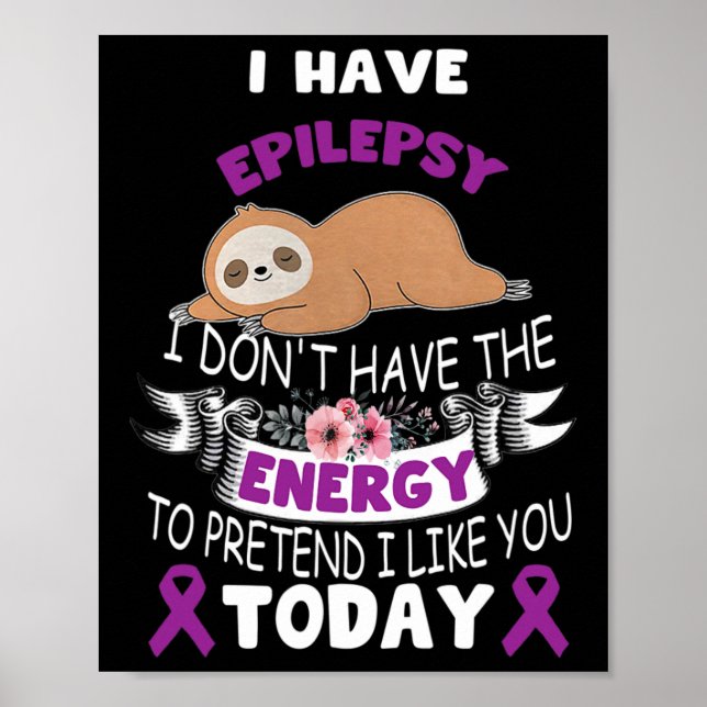 Jag har epilepsi, jag har inte energimedvetenhet  poster (Framsidan)
