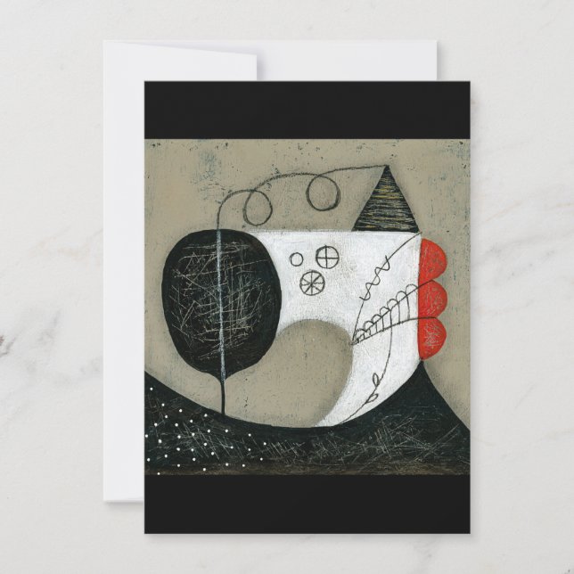 Jag har ett hälsningskort för sys-Maskin Kort (Framsida)