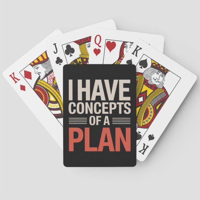Jag har ett koncept för en plan casinokort (Baksidan)