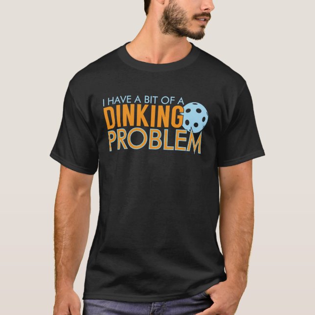 Jag har ett problem med pikboll t shirt (Framsida)