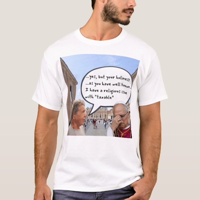 Jag har ett religiöst problem t shirt (Framsida)