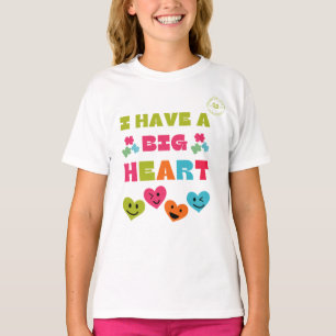 Jag har ett stort hjärta t shirt