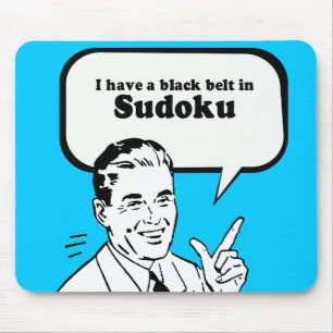 JAG HAR ETT SVART BÄLTE I SUDOKU MUSMATTA
