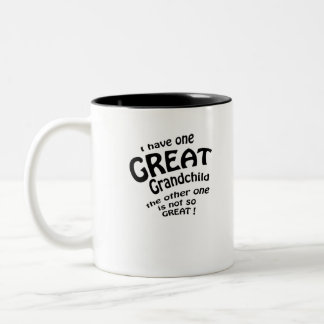 Jag har ett underbart barnbarn Två-Tonad mugg