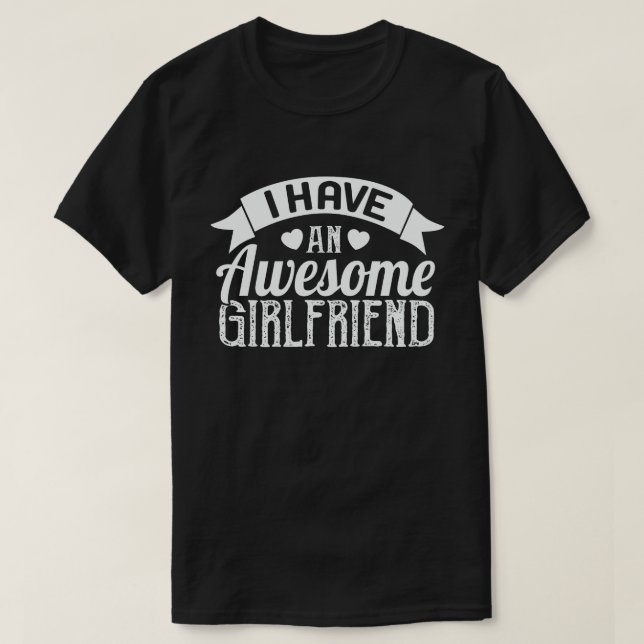 Jag har Fantastisk Girlkompis Cute Valentine Day T Shirt (Design framsida)