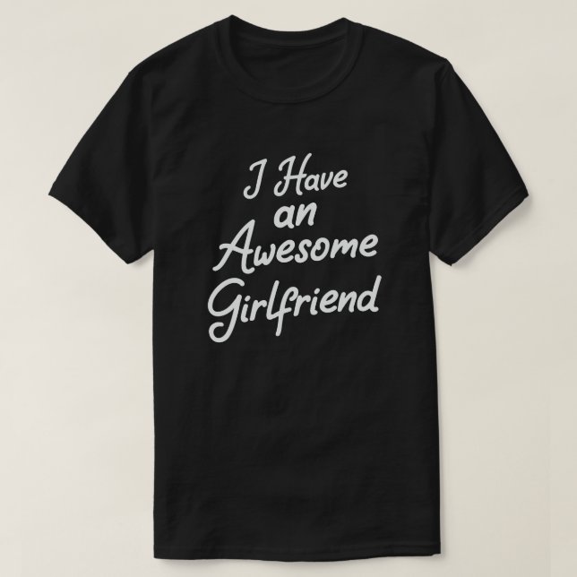 Jag har Fantastisk Girlkompis Cute Valentine Day T Shirt (Design framsida)