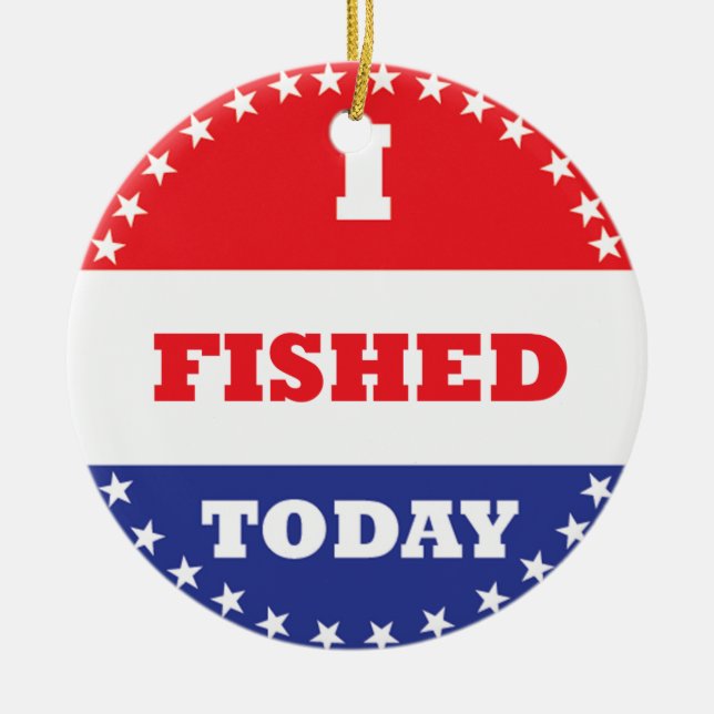 Jag har färdats idag julgransprydnad keramik (Framsidan)