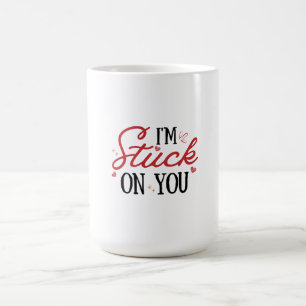 Jag har fastnat på dig kaffemugg