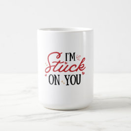 Jag har fastnat på dig kaffemugg