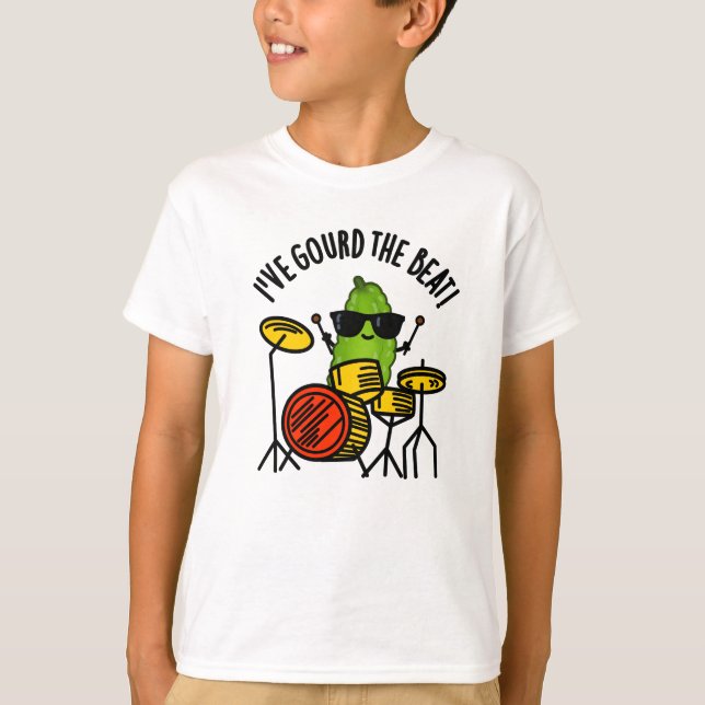 Jag har fått Beat Funny Drummer Pun T Shirt (Framsida)