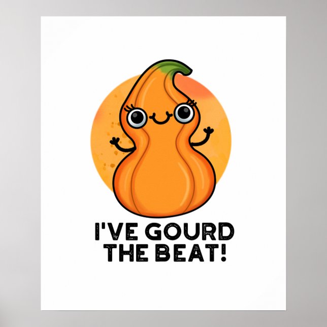 Jag har fått Beat Funny Veggie Pun Poster (Framsidan)
