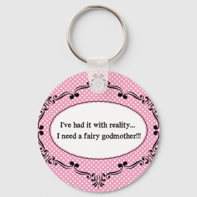 Jag har fått det med verkligheten, jag behöver en  nyckelring (Framsida)