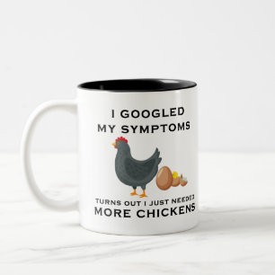 Jag har fått mina symptom att jag bara behöver fle Två-Tonad mugg