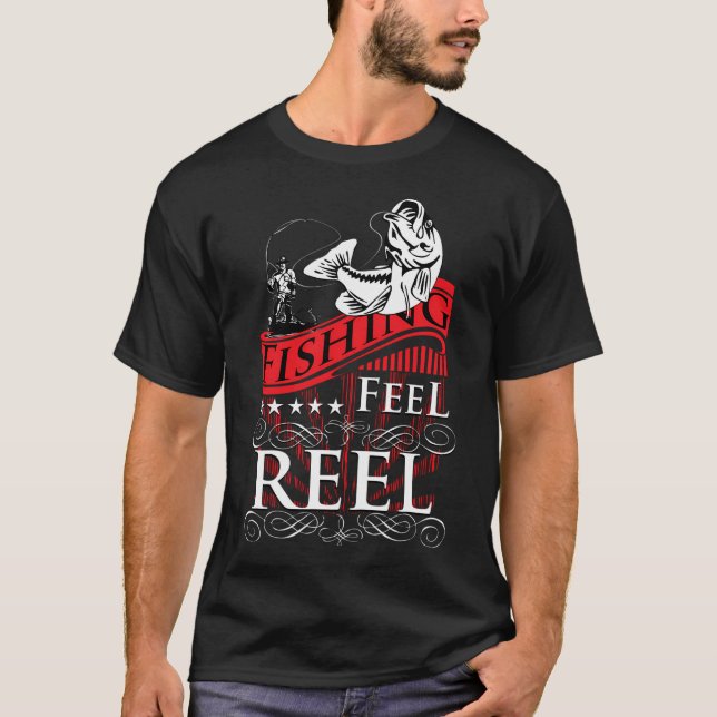 Jag har fått nog Jag ska fiska forell present T Shirt (Framsida)