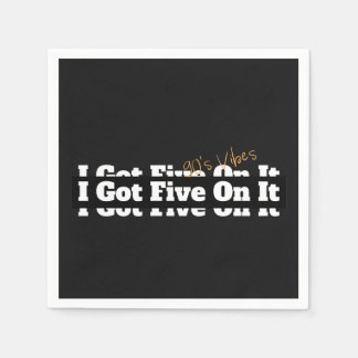 Jag Har fem på 90-talets lyriska Pappersservett