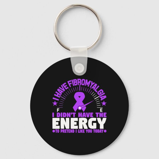 Jag har fibromyalgi... jag har inte energin att gö nyckelring (Framsida)