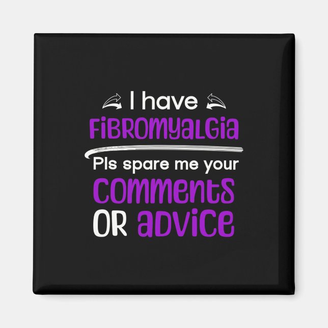 Jag har Fibromyalgi som sprider era kommentarer ti Magnet (Framsidan)