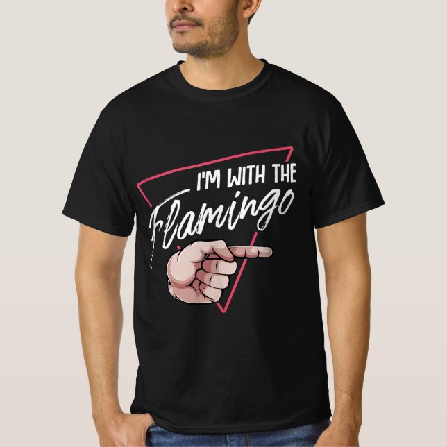 Jag har Flamingo Halloween-matchande koppelkostnad T Shirt (Framsida)