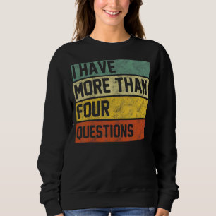 Jag har fler än fyra frågor under Pesach T Shirt