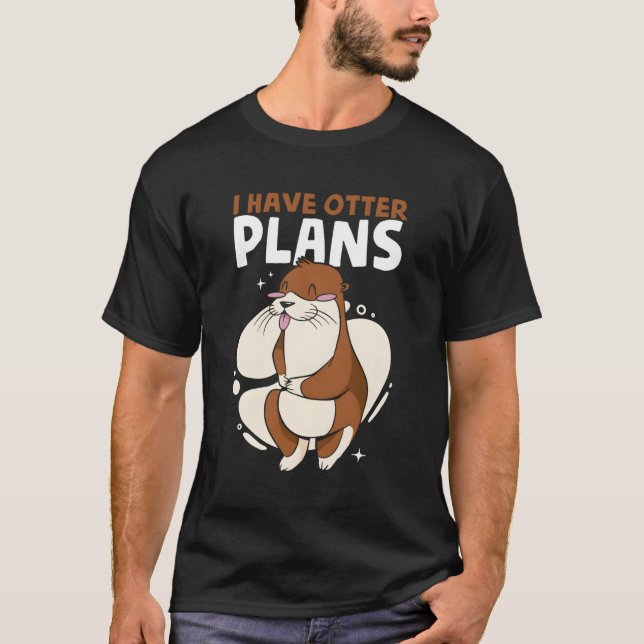 Jag har fler planer på havsmassa t shirt (Framsida)