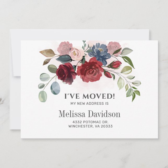 Jag har Flyttat det botaniska tillkännagivandet fr (Framsida)