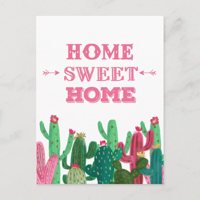 Jag har Flyttat hemsött hemvykort Vykort (Framsida)