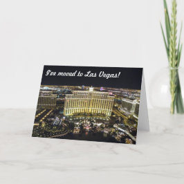 Jag har flyttat till Las Vegas Meddelande
