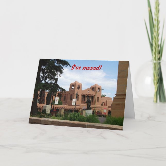 Jag har flyttat till Santa Fe Meddelande (Framsida)