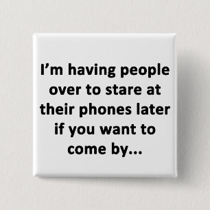 Jag har folk över knapp