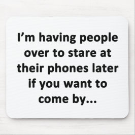 Jag har folk över musmatta