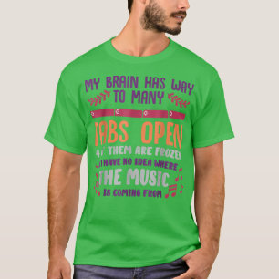 Jag har för många flikar O T Shirt