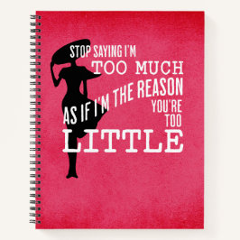 Jag har för mycket journalanteckningsbok