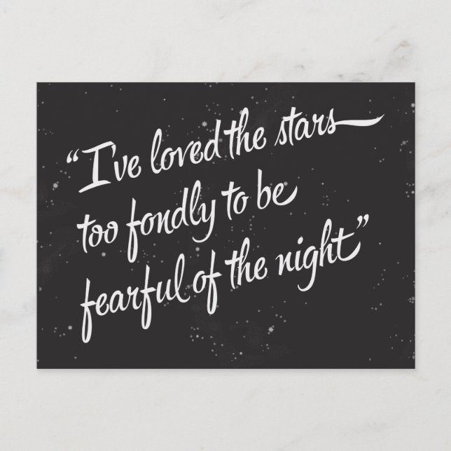 Jag har förlorat stenarna vykort (Framsida)