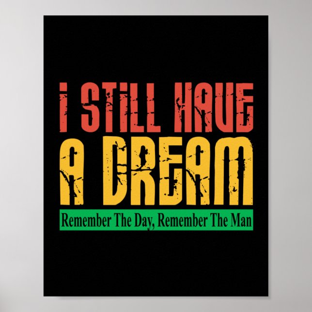 Jag har fortfarande en dröm som minns dagen poster (Framsidan)