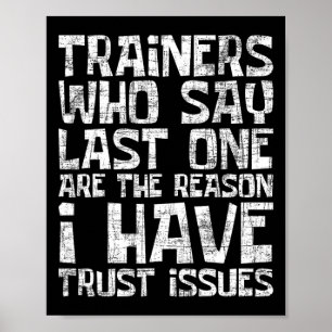 Jag har frågor om förtroende - Health Fitness Trai Poster
