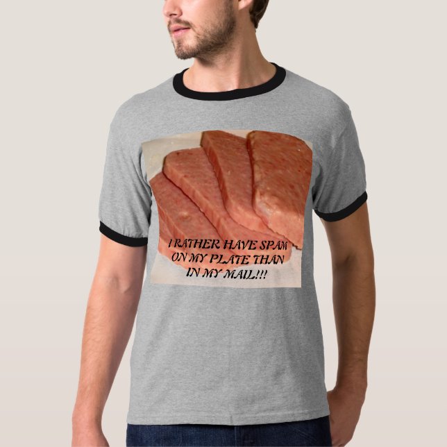 JAG HAR GANSKA SPAM PÅ MITT… T-SHIRT (Framsida)