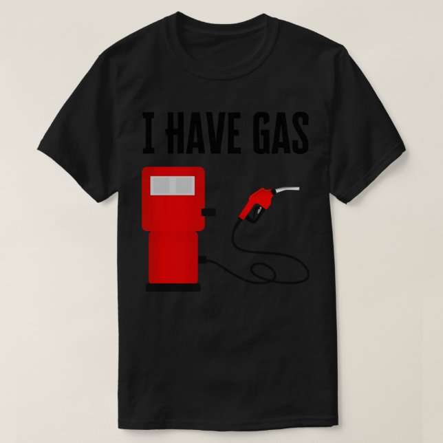 Jag har gas t shirt (Design framsida)