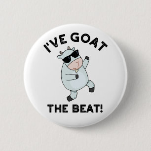 Jag har gått på Beat Funny Animal Pun Knapp